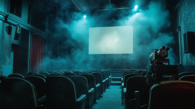 Movie Theatre with Projector