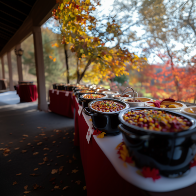 Chili Feast on Autumn Day