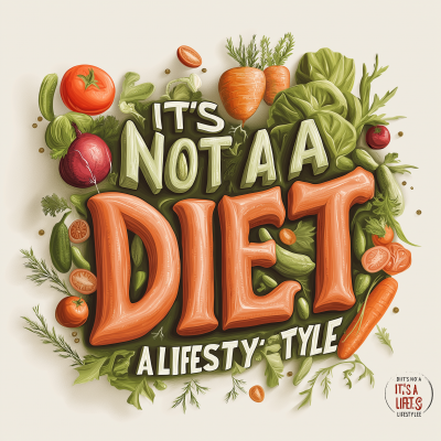 Vegetable Typography Illustration
