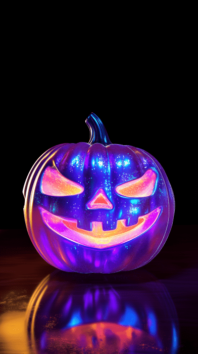 3D Holographic Pumpkin