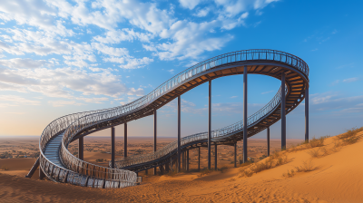 Desert Rollercoaster Slide