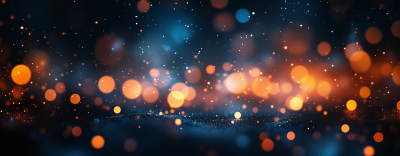 Dark Bokeh Lights