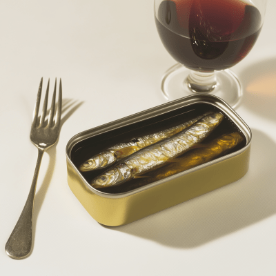 Still Life with Sardines