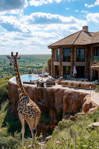 Luxury Villa Overlooking Savannah