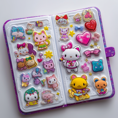 Colorful Sticker Album