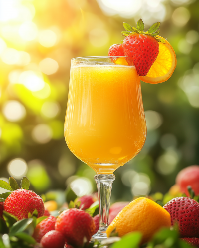 Vibrant Orange Juice