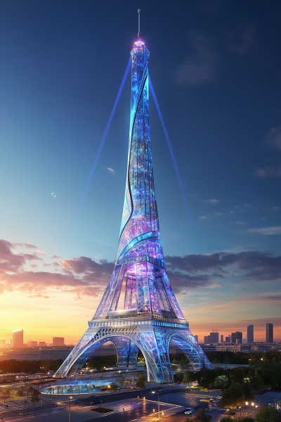 Modern Eiffel Tower