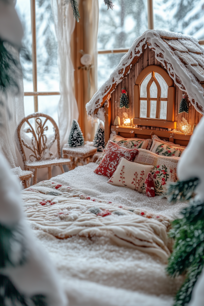 Gingerbread House Bedroom