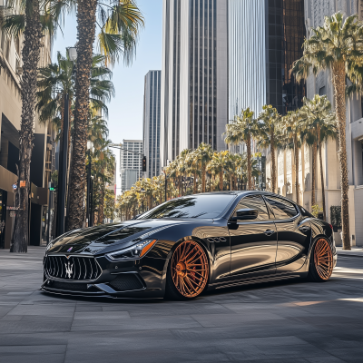 2018 Maserati Ghibli on Forgiato Rims