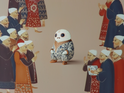 Ottoman Miniature Inspired Art