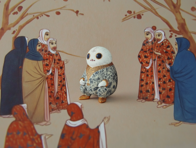 Ottoman Miniature Inspired Art