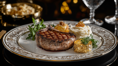 Exquisite Wagyu Steak Dinner