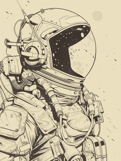 Modern Line Drawing