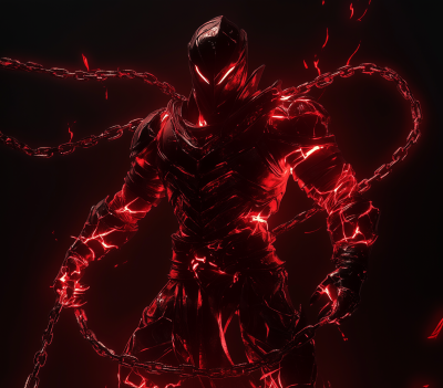 Red Glowing Armor