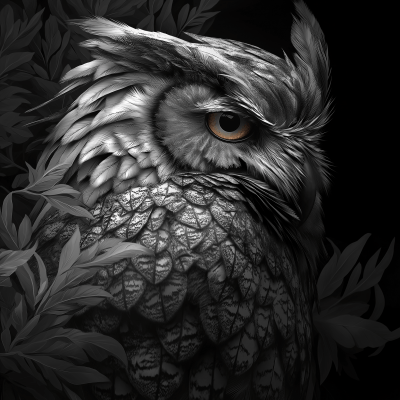 Owl Portrait