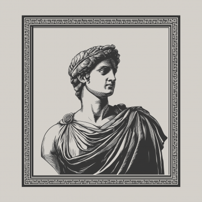 Ancient Greek Statue of Apollo
