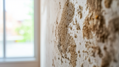 Close Up of Mold on Wall