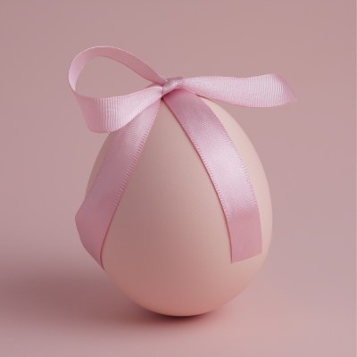 Pink October Egg