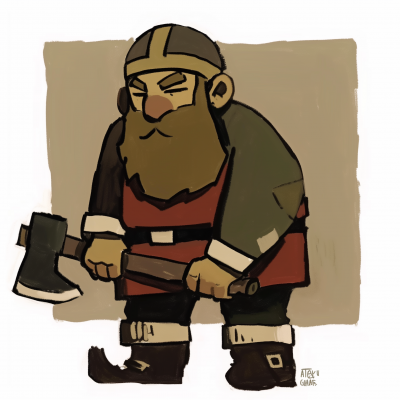 Heroic Fantasy Dwarf