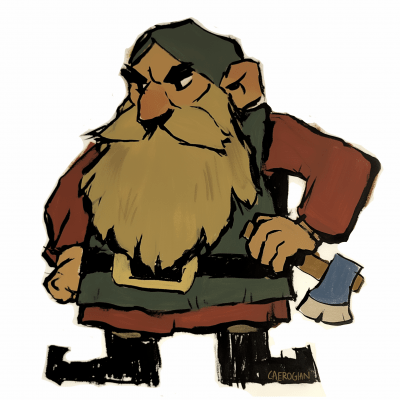 Heroic Fantasy Dwarf