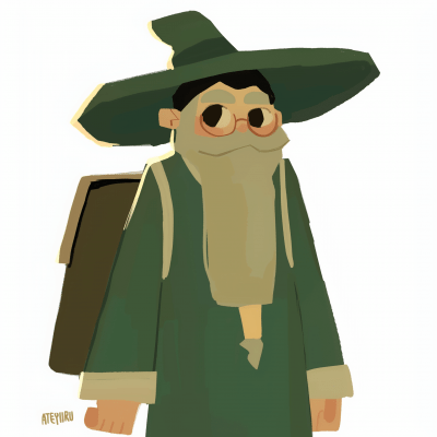 Wizard Character Design