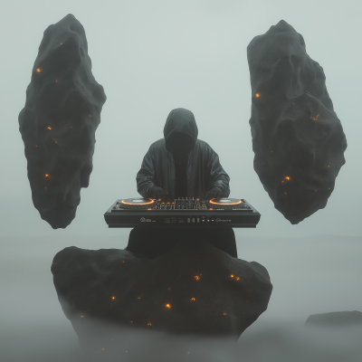 Futuristic DJ Performance
