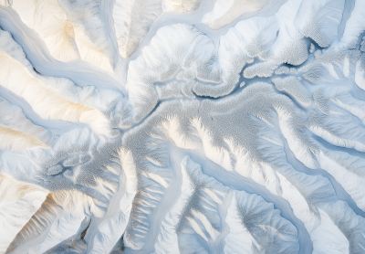 Aerial View of Snow