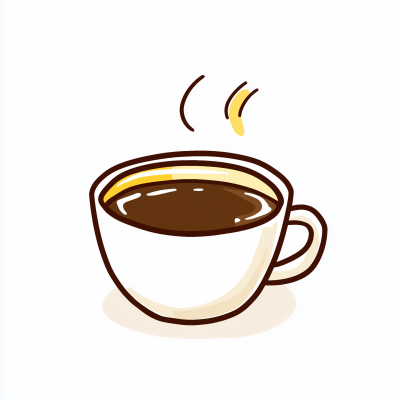 Minimalist Coffee Illustration