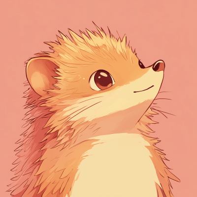 Cute Hedgehog Drawing