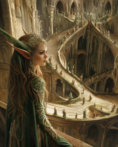 Elven Guardian of the Labyrinth