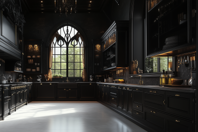 Gothic Kitchen Interior