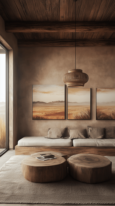 Wabi Sabi Living Room