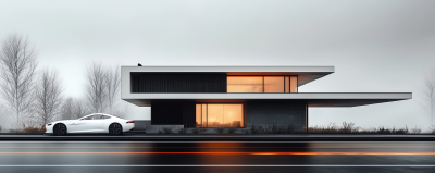 Minimalist Villa Elevation