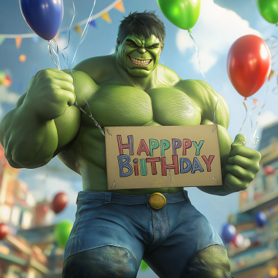 Hulk’s Happy Birthday