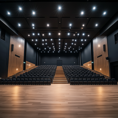 Minimalist Auditorium Interior