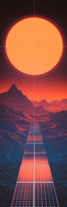 Minimalistic Renewable Energy Background