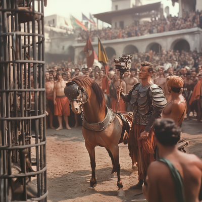 Vercingetorix in Cage