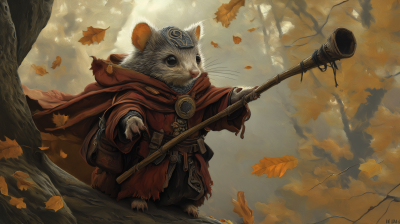 Medieval Possum Wizard