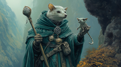 Medieval Possum Wizard