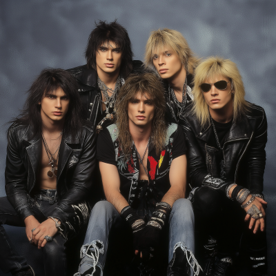 80s Glam Metal Band