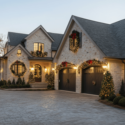 Christmas Home Exterior