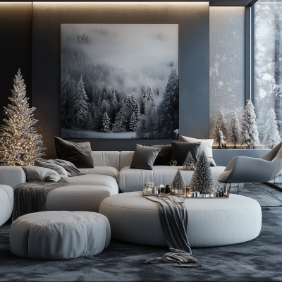 Winter Wonderland Living Room