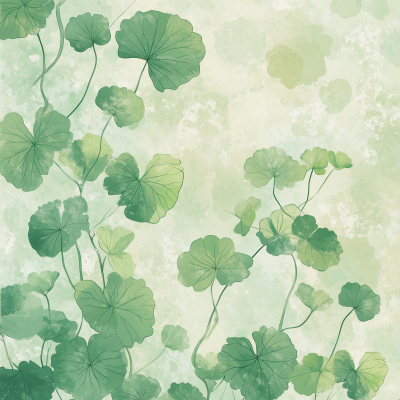 Botanical Soothing Background