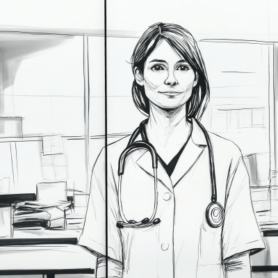 Mid Age Female Doctor