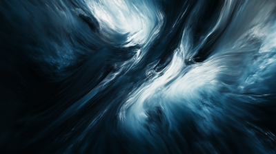 Abstract Blue and Black Background