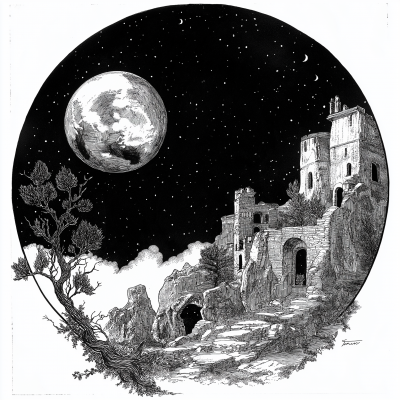 Roman Empire Inspired Moon