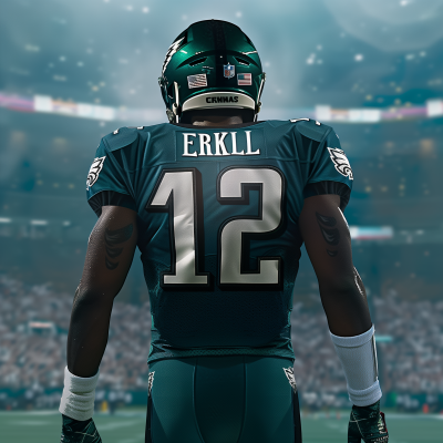 Eagles Jersey Back