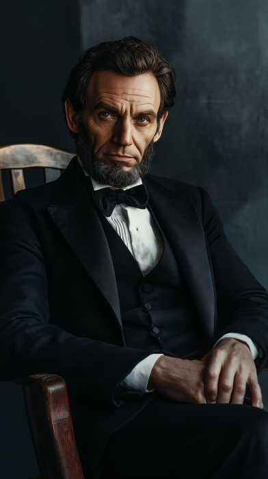 Modern Abraham Lincoln Portrait