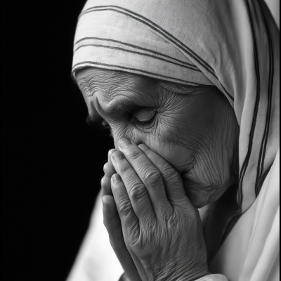 Mother Teresa Reflecting