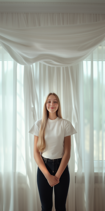 Smiling Young Woman Portrait